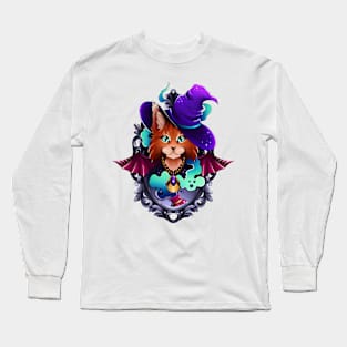 Witches Cat Long Sleeve T-Shirt